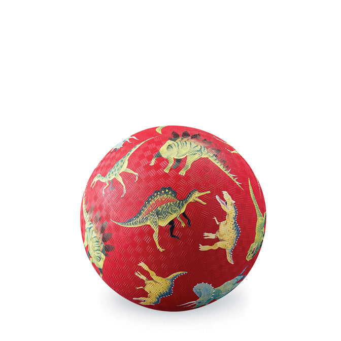 5" Playground Ball - Dino Red - Spotty Dot Toys