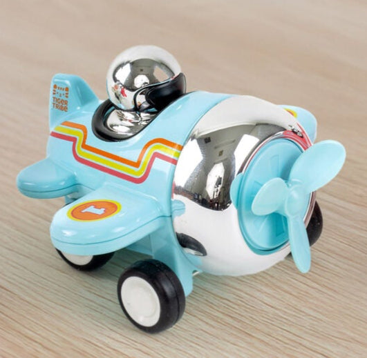 Presto Retro Planes Lofty Blue Spotty Dot Toys