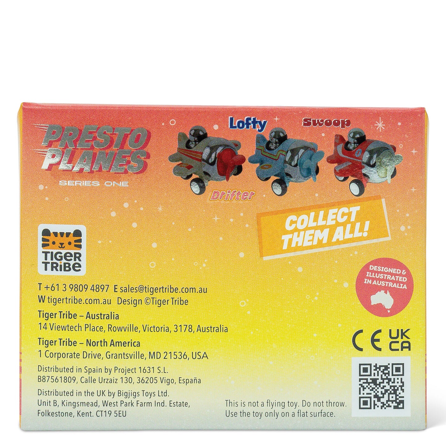 Presto Retro Planes Spotty Dot Child