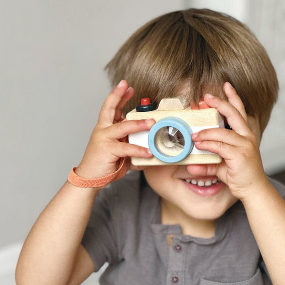 Kids Wooden Camera - Spotty Dot Toys