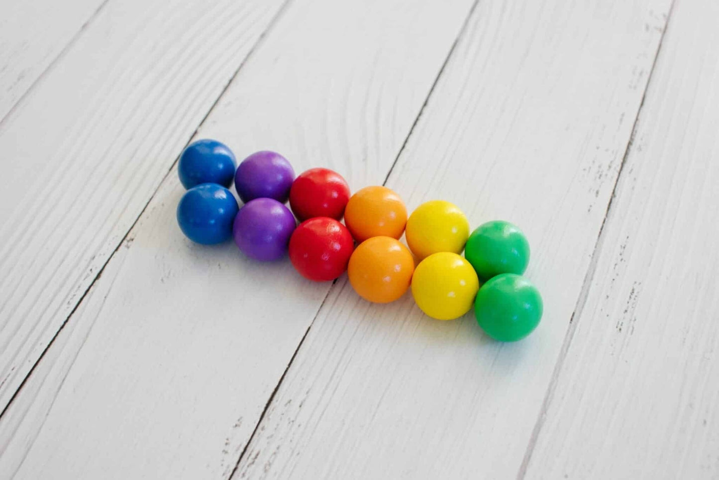 12 Pack Extra Balls for Ball Run Rainbow - 3+