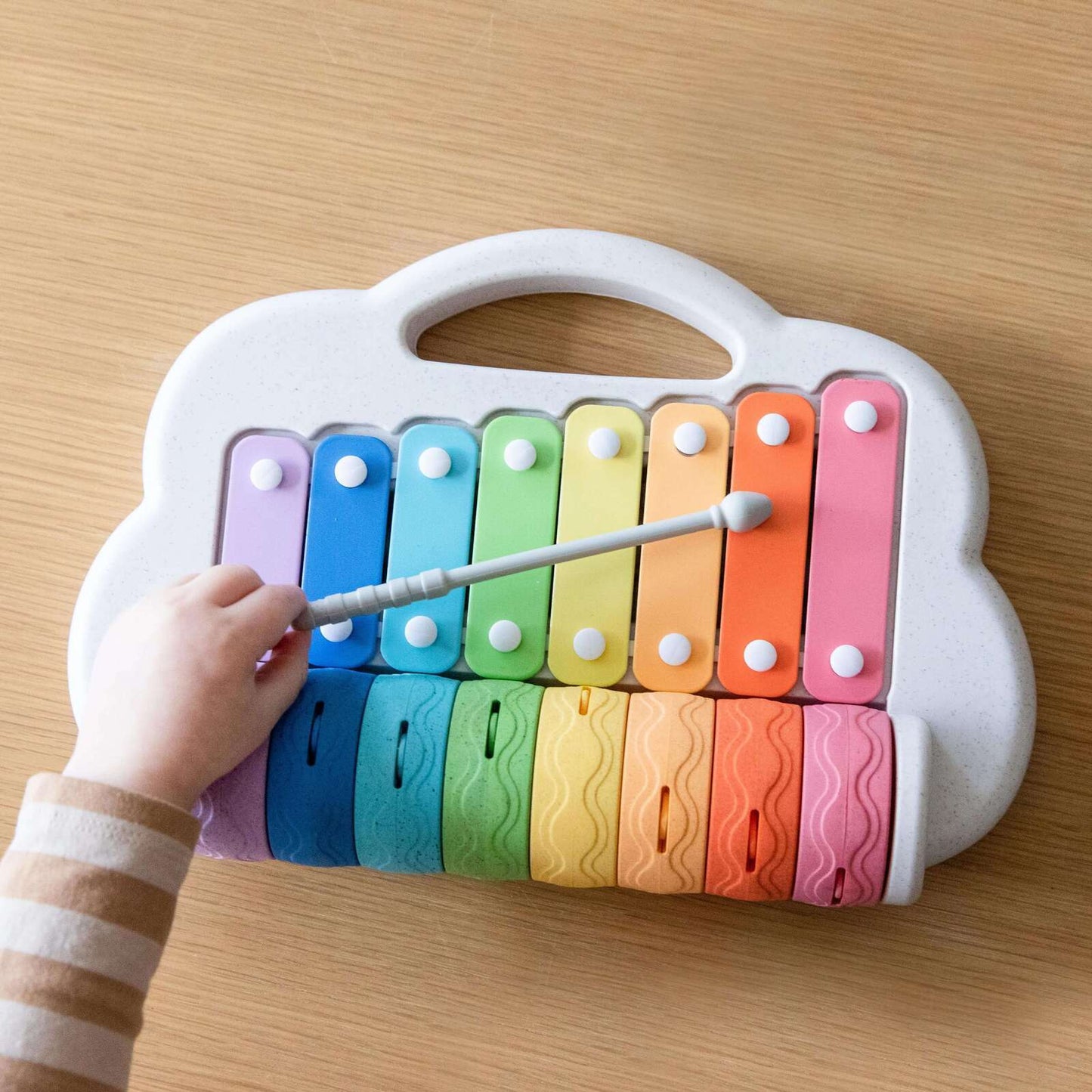 Rainbow Roller Xylophone - Spotty Dot Toys