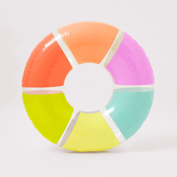 Rainbow Gloss Pool Ring - Spotty Dot Toys