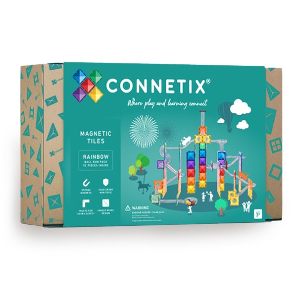 Connetix Rainbow Ball Run Spotty Dot Toys
