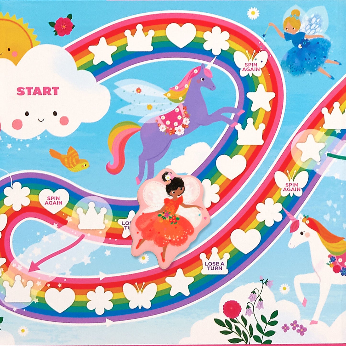 Rainbow Race Magnetic Game Spotty Dot Toys