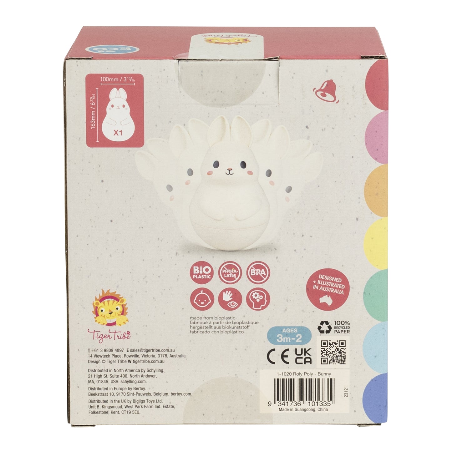 Roly Poly Bunny - Spotty Dot Toys