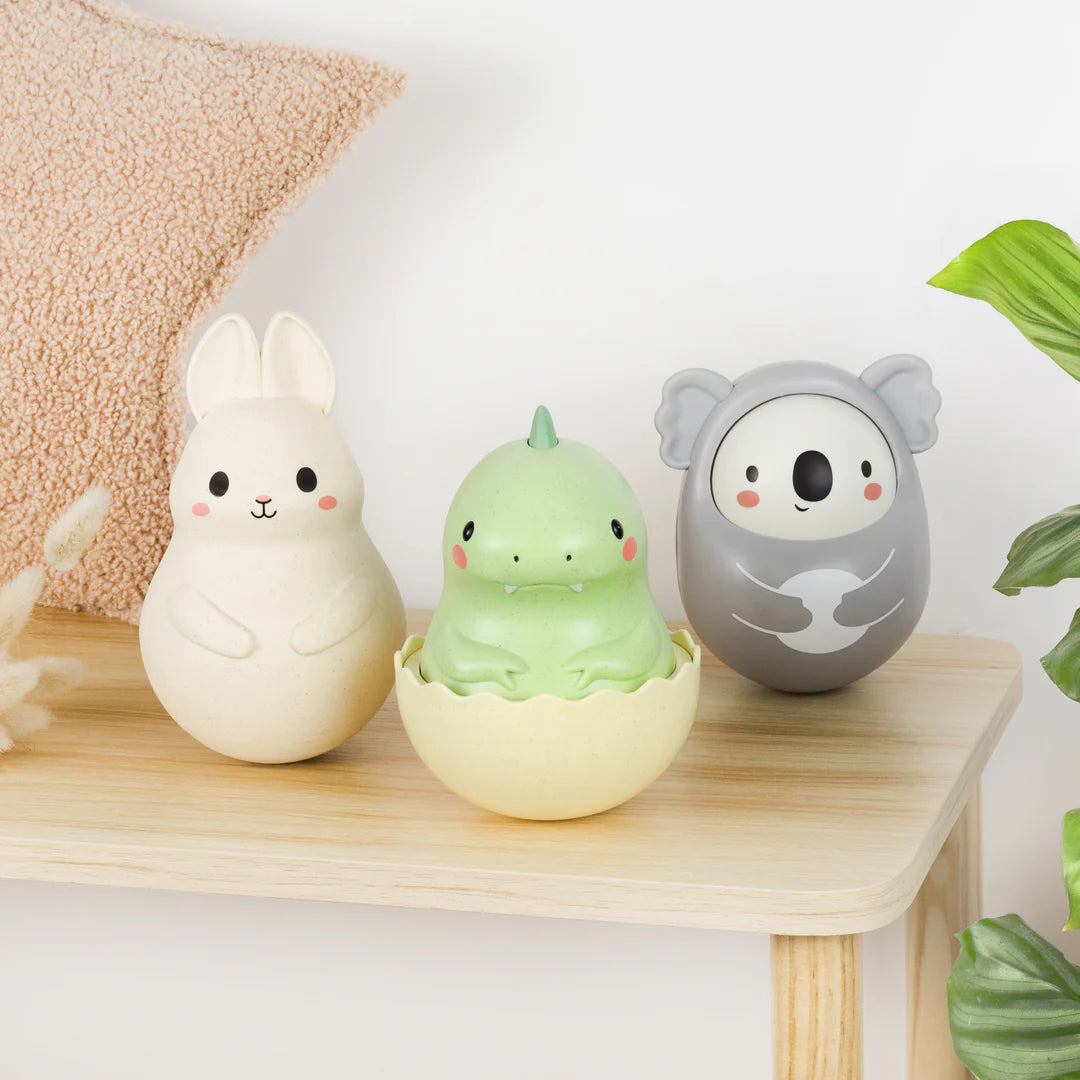 Roly Poly Bunny, Dino, Koala Spotty Dot Toys