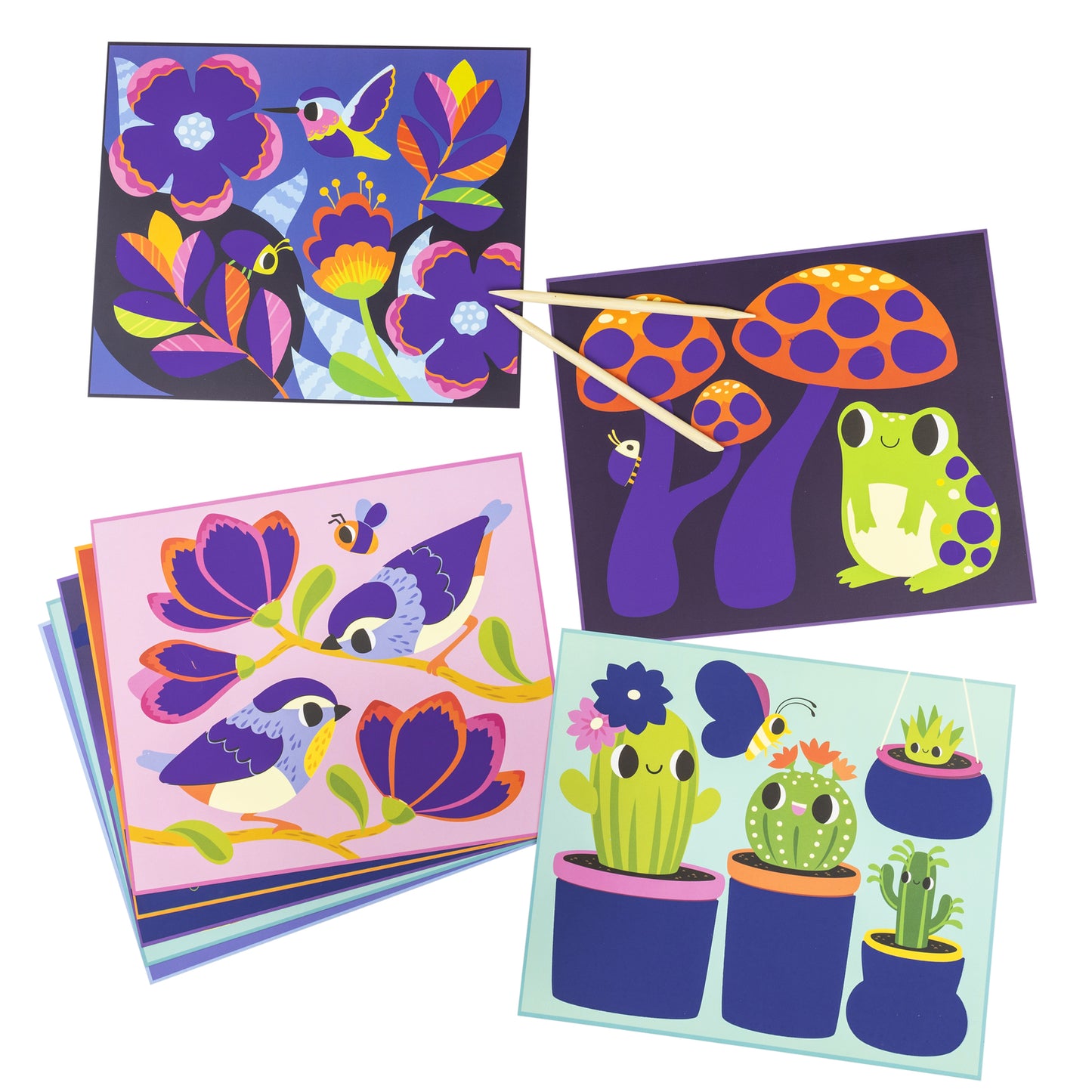 Scratch Art Garden - Spotty Dot AU
