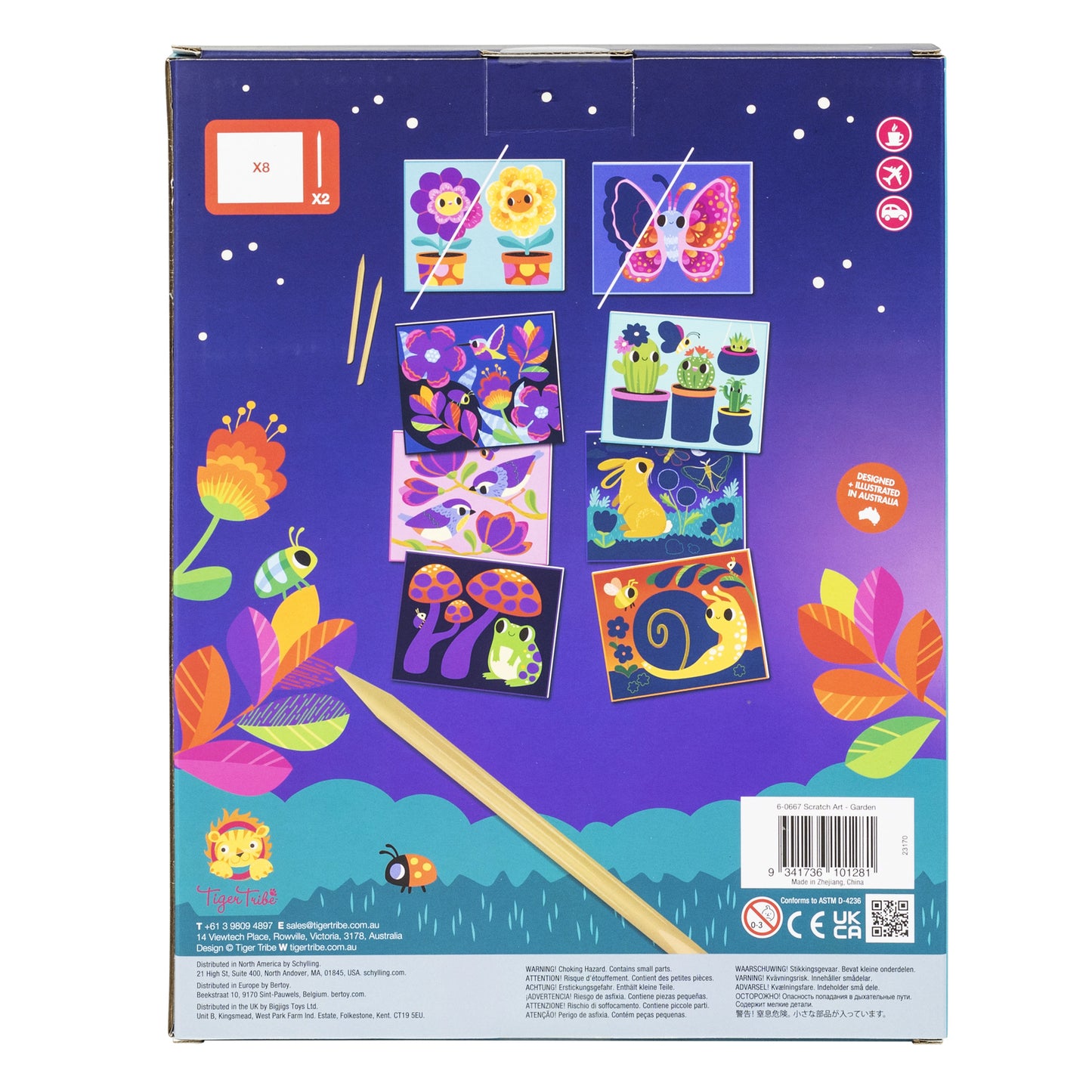 Scratch Art Garden - Spotty Dot AU