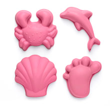 Load image into Gallery viewer, Scrunch Moulds - Flamingo Pink - Spotty Dot Toys

