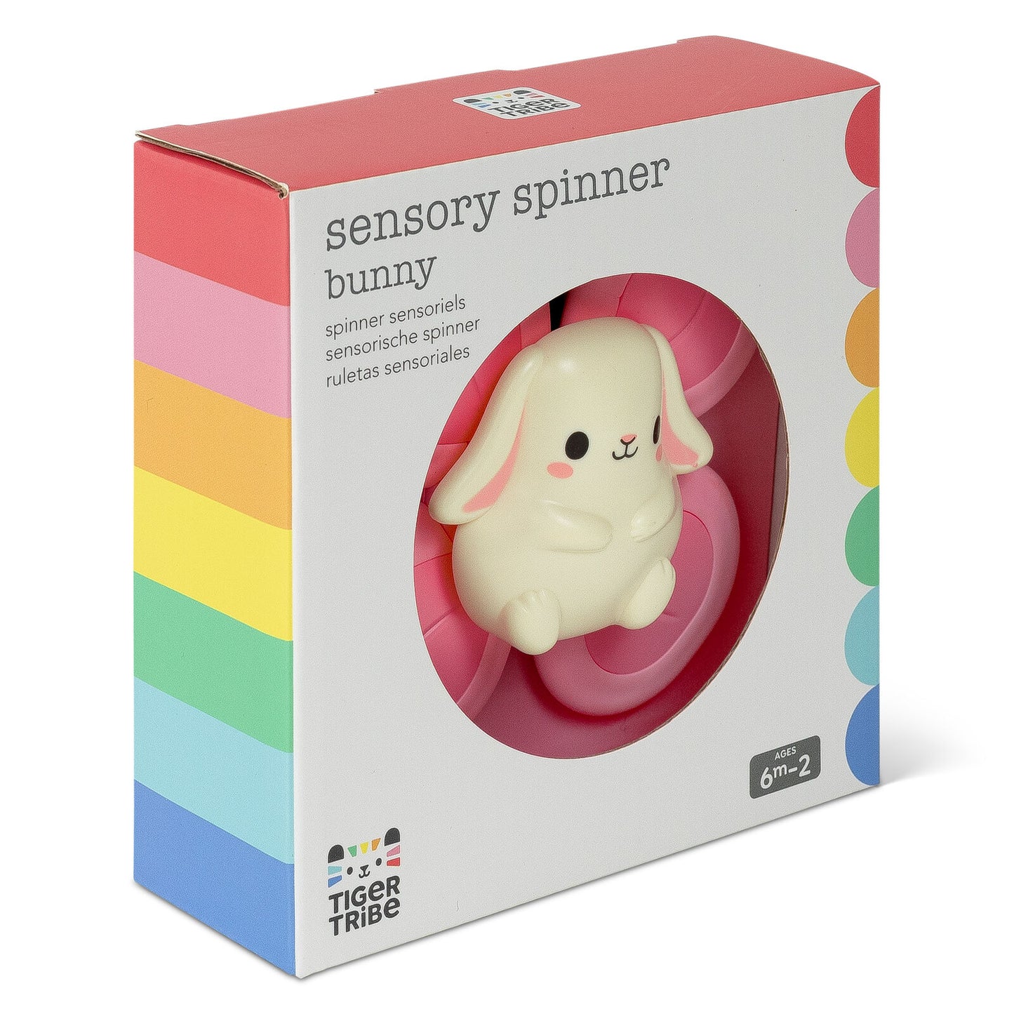 Sensory Spinner Bunny Spotty Dot Toys