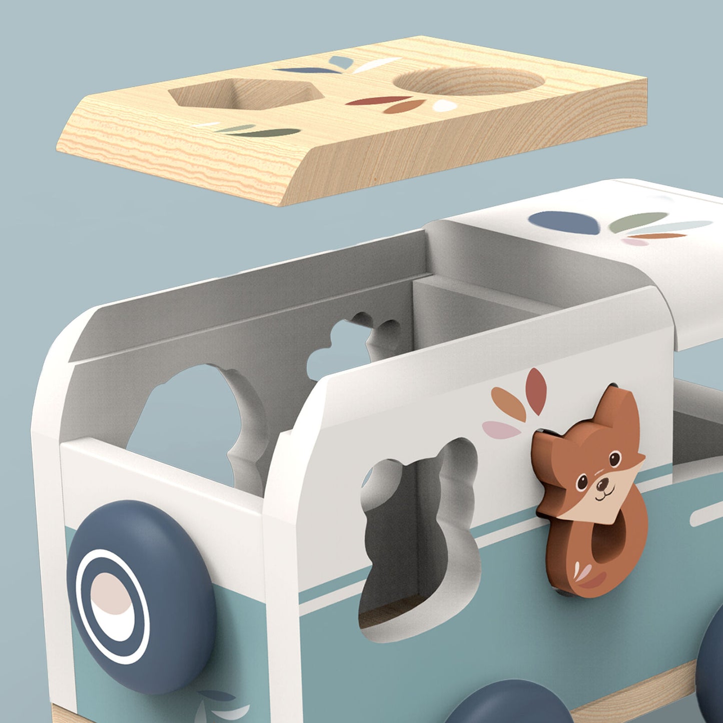 Shape Sorter Van Spotty Dot Toys