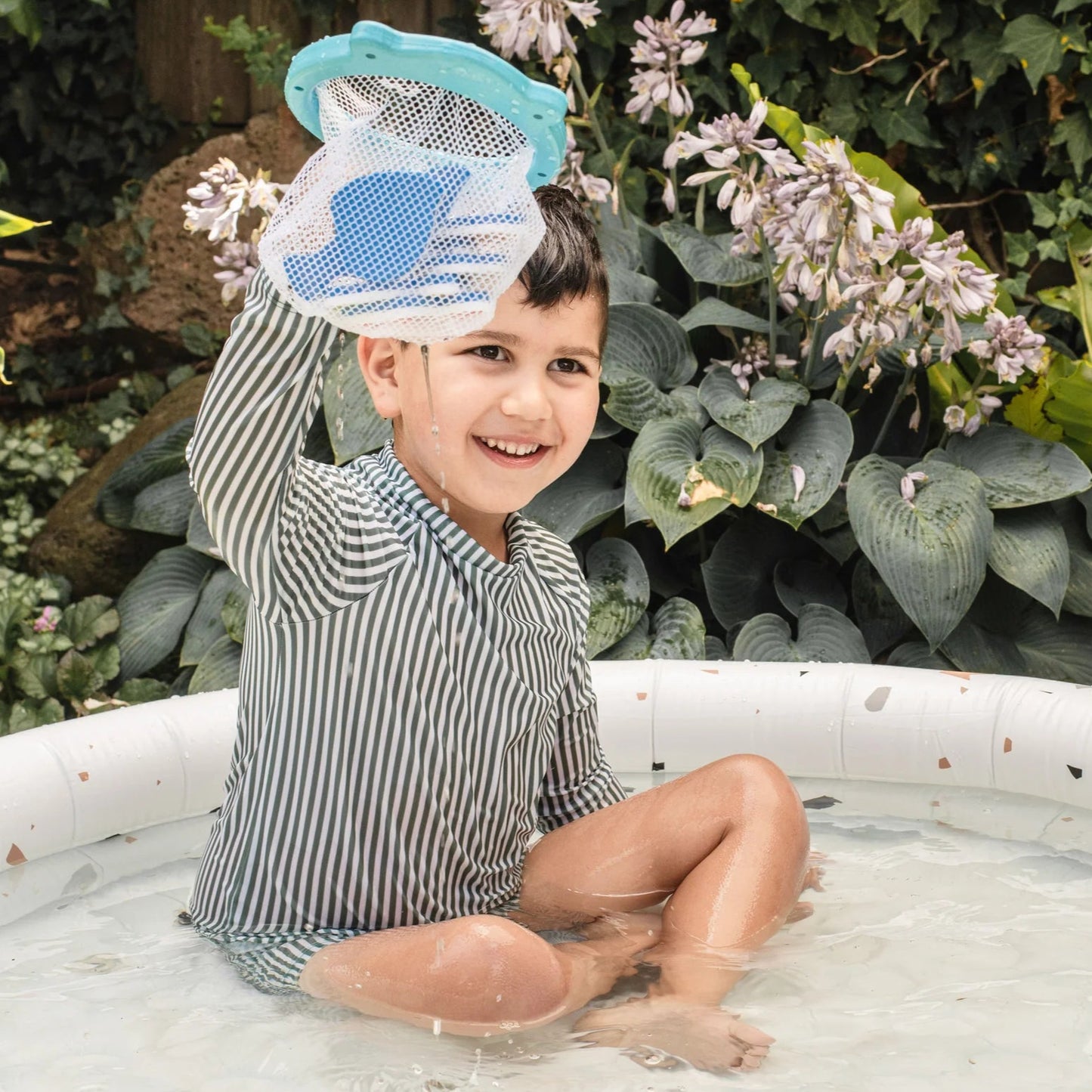 Shark Chasey Catch a Fish Bath Water Play Toy Spotty Dot Kids
