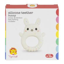 Load image into Gallery viewer, Silicone Bunny Teether - Spotty Dot Toys AU
