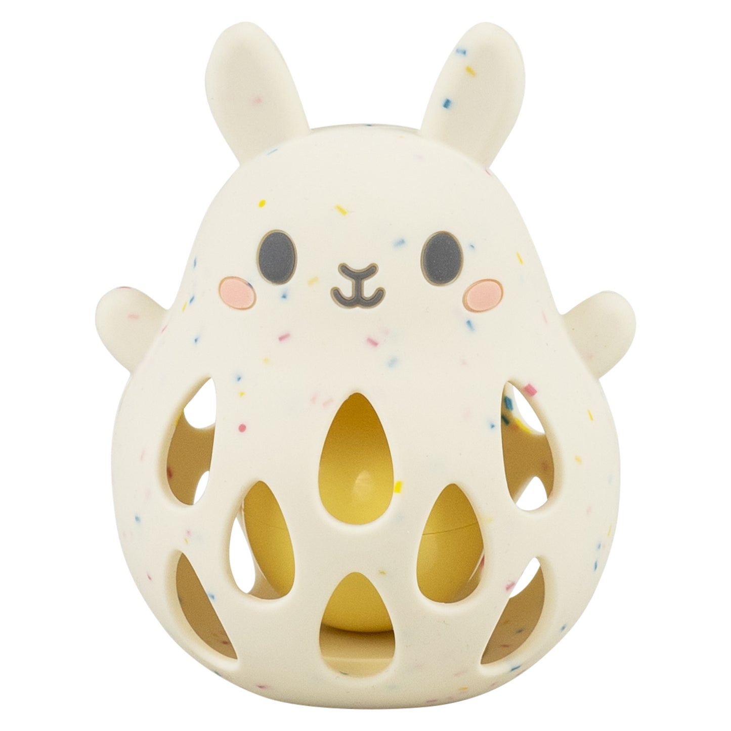 Silicone Rattle Bunny | Spotty Dot AU