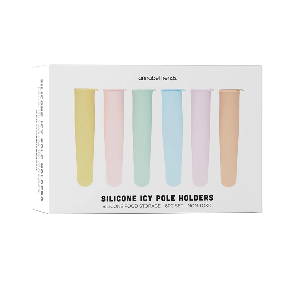 Silicone Icy Pole Holders - Spotty Dot