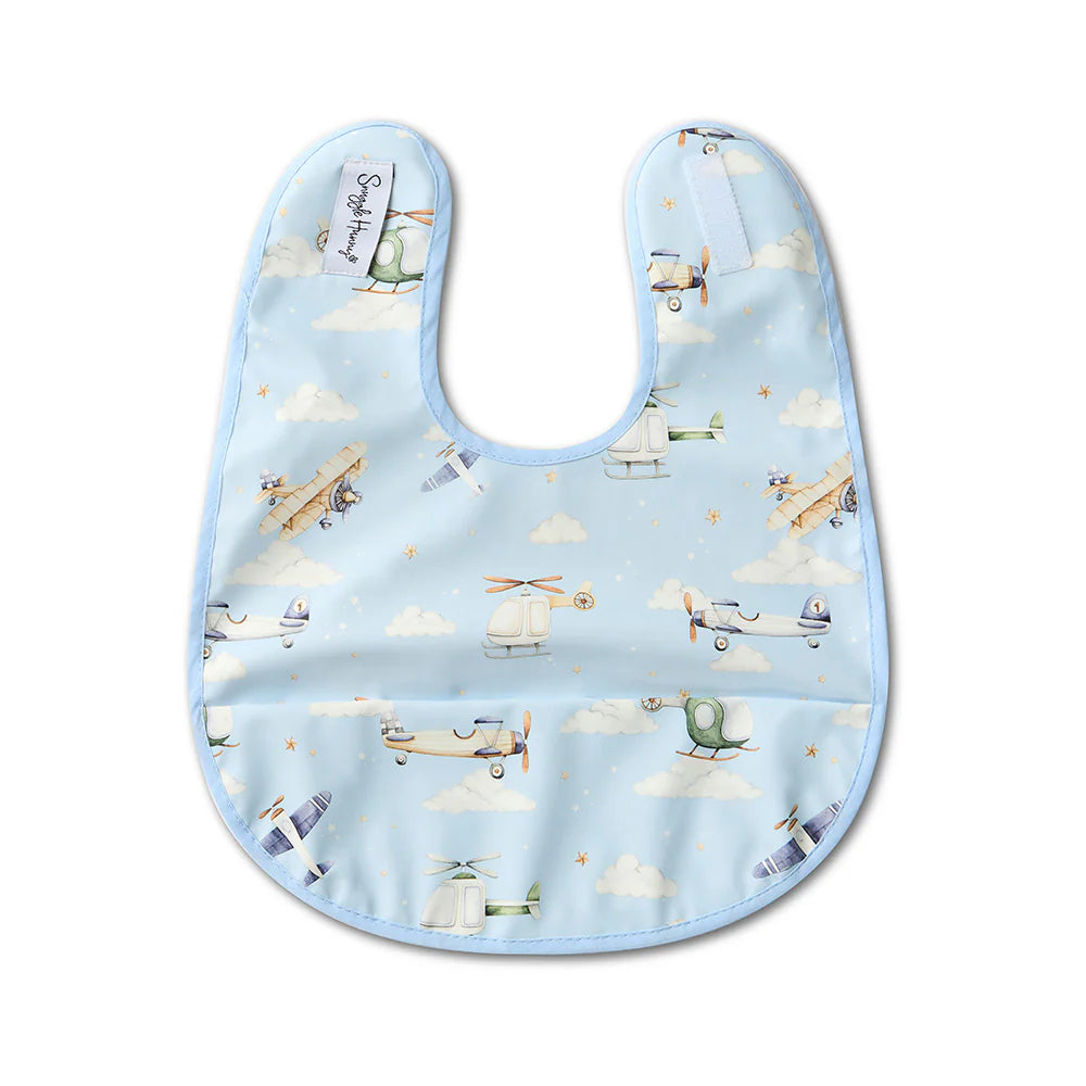 Snuggle Bib Taking Flight Spotty Dot Baby