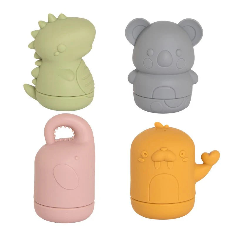 Squeezy Animals Silicone Bath Toys Spotty Dot