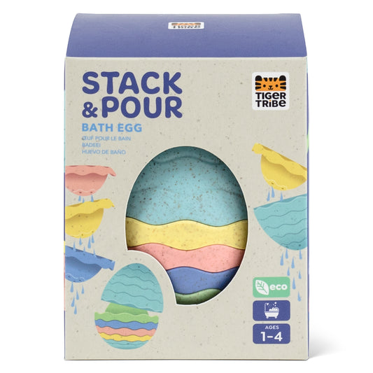 Stack & Pour Bath Egg Spotty Dot Toys