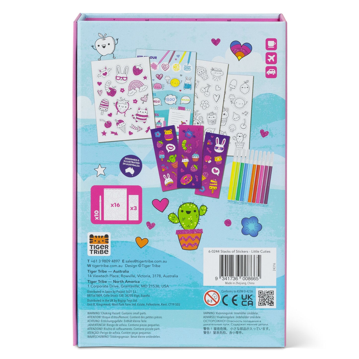 Stacks of Stickers Little Cuties Spotty Dot Toys
