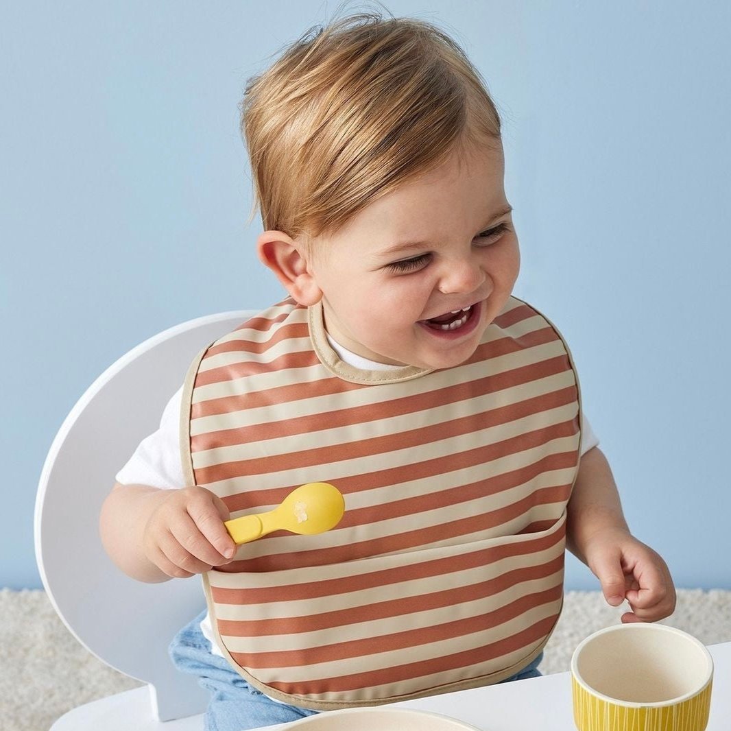Stripe Traditional Bib Spotty Dot Baby