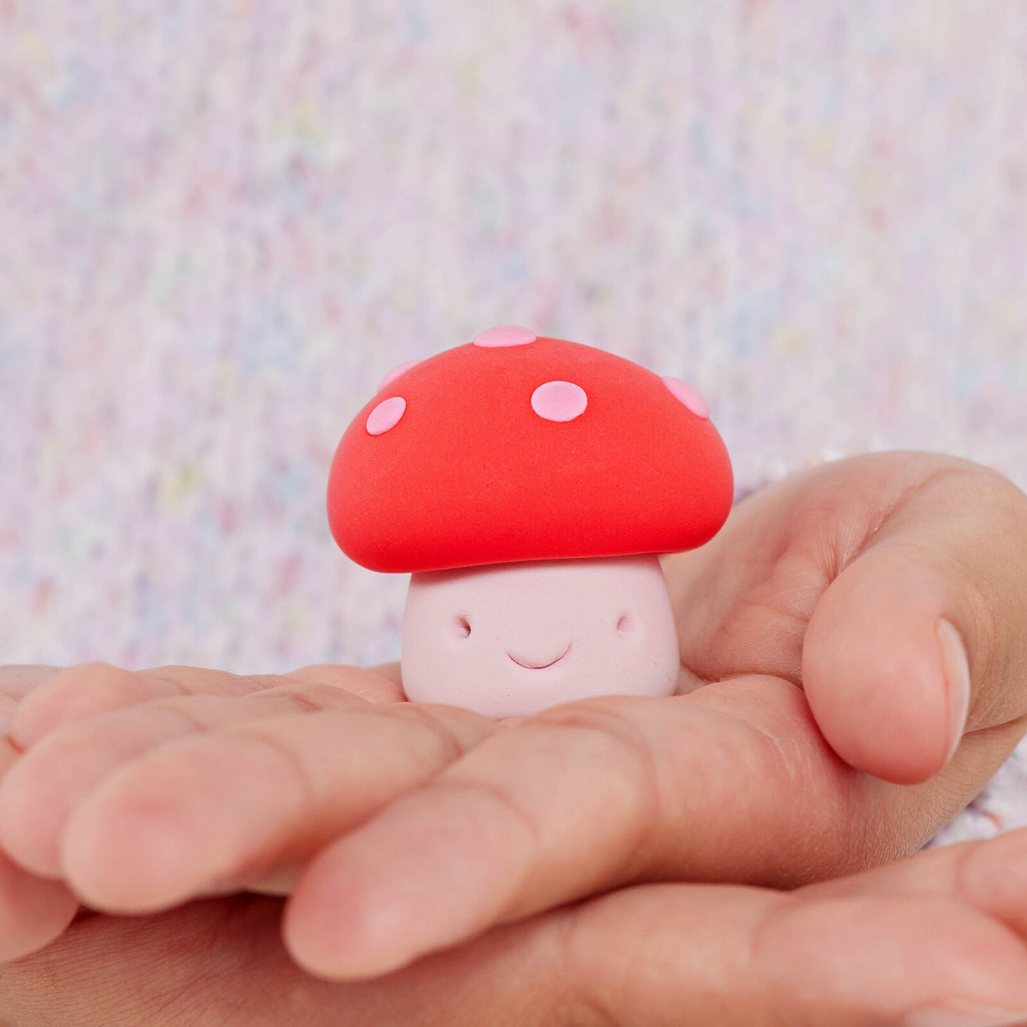 Super Air Dry Clay Mushroom Spotty Dot Toys