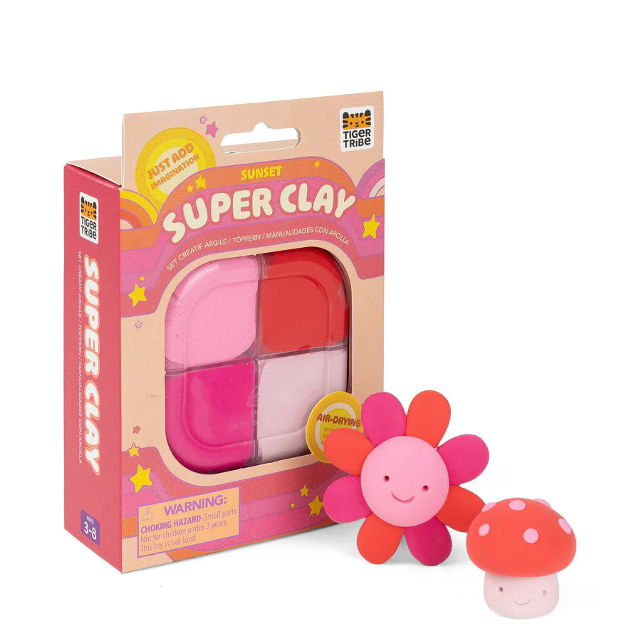 Super Air Dry Clay Sunset Pinks Spotty Dot Toys