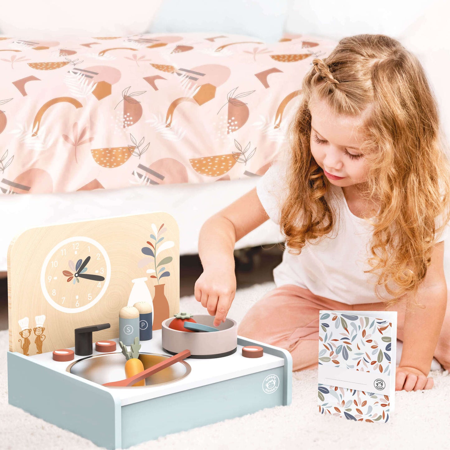 Table Kitchen with 9 Accessories - Spotty Dot AU