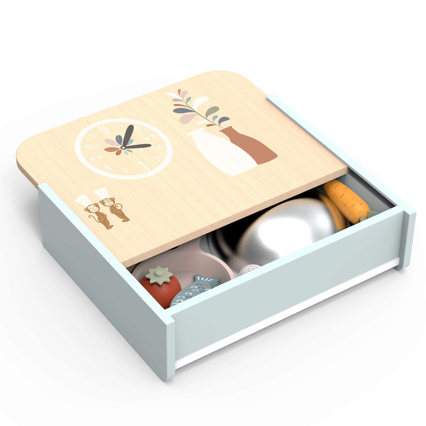 Table Kitchen with 9 Accessories - Spotty Dot AU