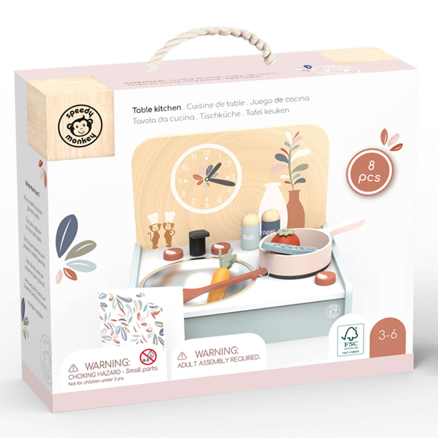 Table Kitchen with 9 Accessories - Spotty Dot AU