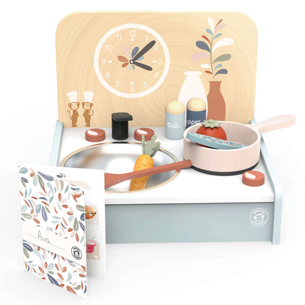 Table Kitchen with 9 Accessories - Spotty Dot AU