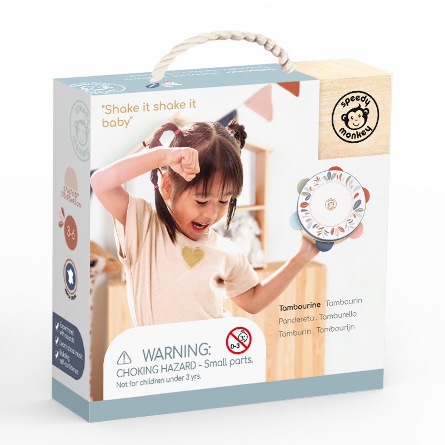 Tambourine - Spotty Dot Toys