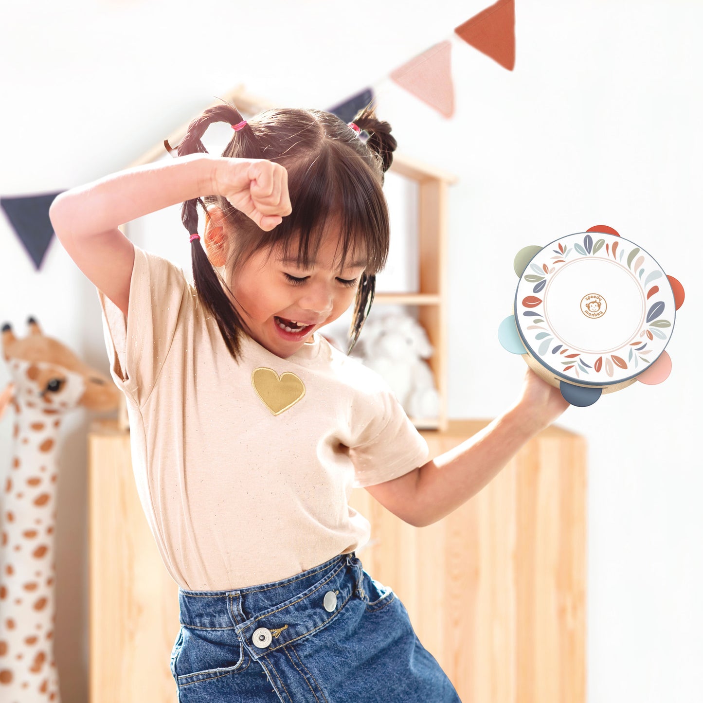 Tambourine - Spotty Dot Toys