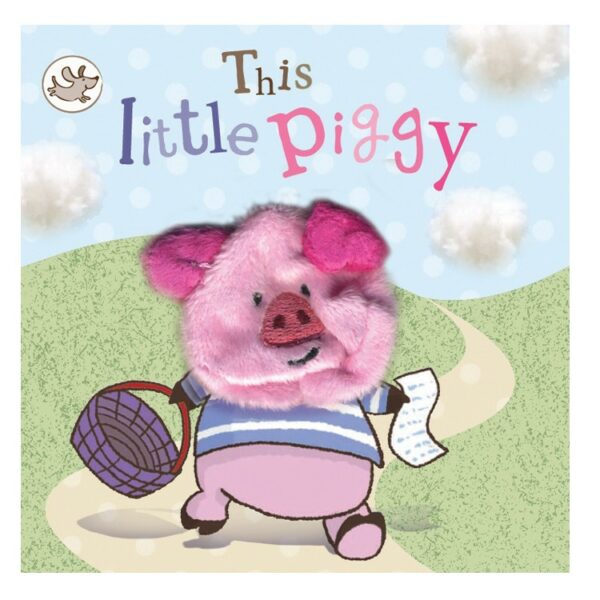 This Little Piggy Nursery Finger Puppet Books - Spotty Dot Toys