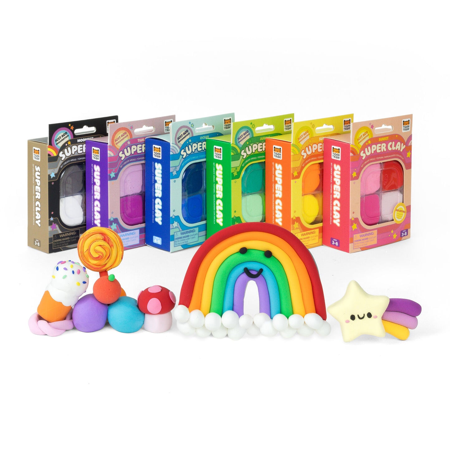 Tiger Tribe Super Air Dry Clay Spotty Dot Toys
