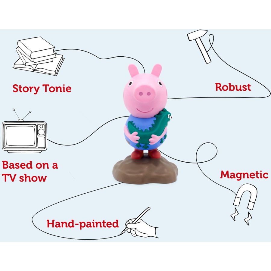 Peppa Pig - George Pig -Tonies Audio - Spotty Dot