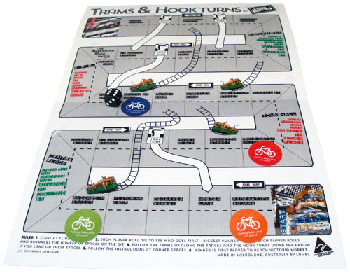Melbourne Tram & Hook Turns Game - Spotty Dot