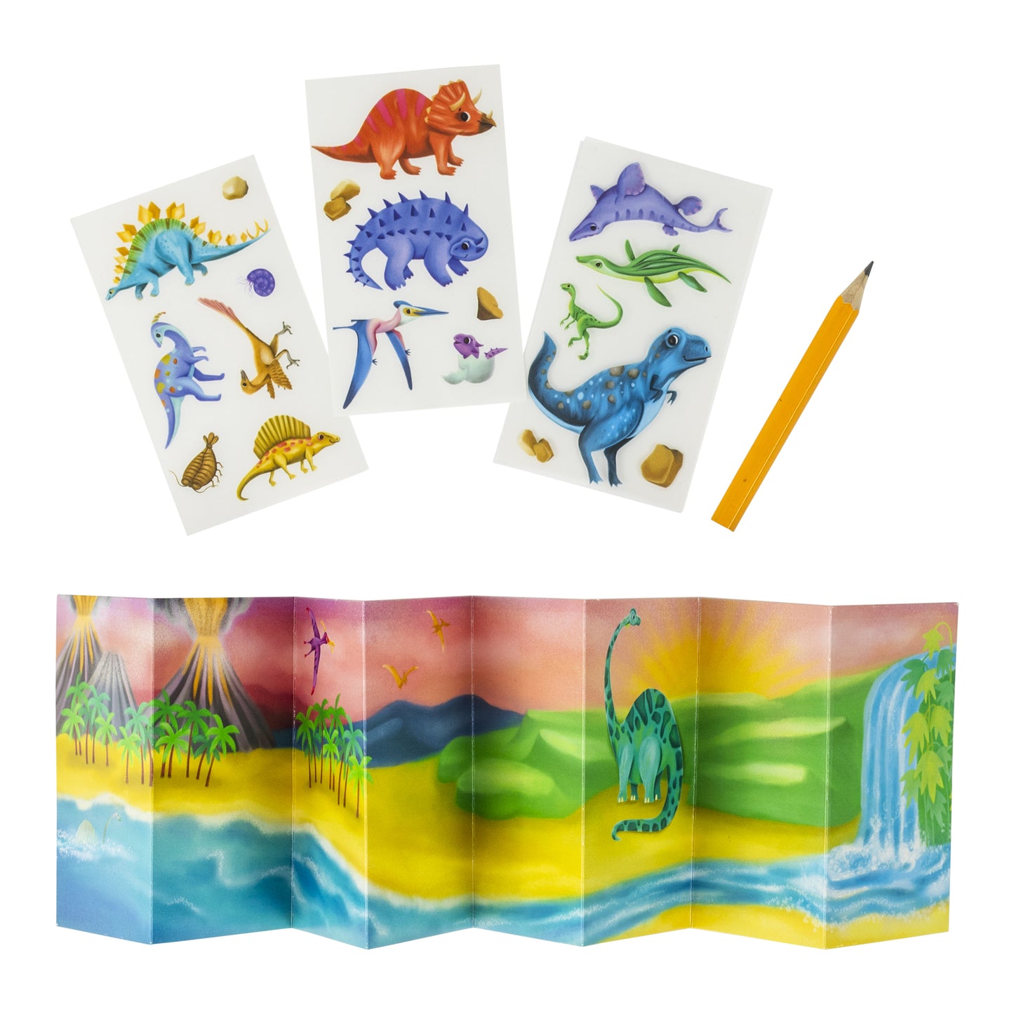 Mini Transfer Magic Dinosaurs - 3+