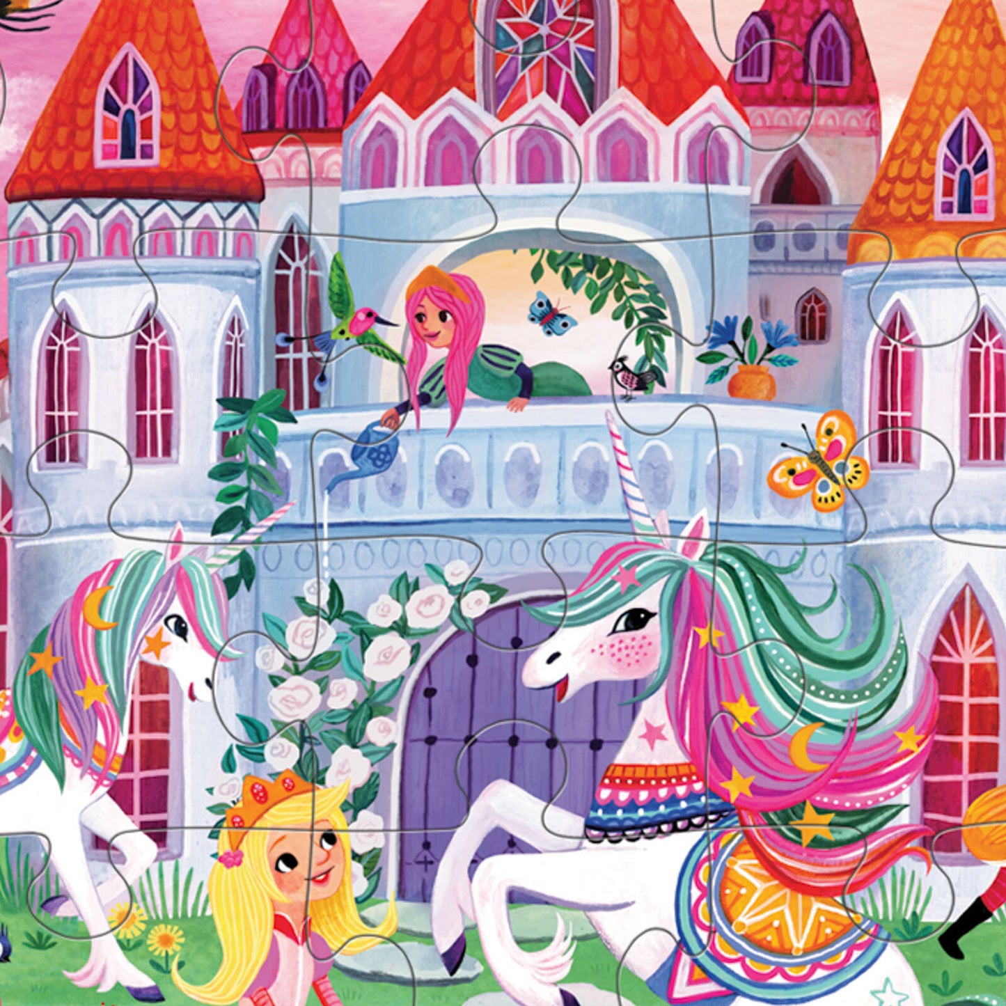 Unicorn Castle Puzzle Spotty Dot Toys