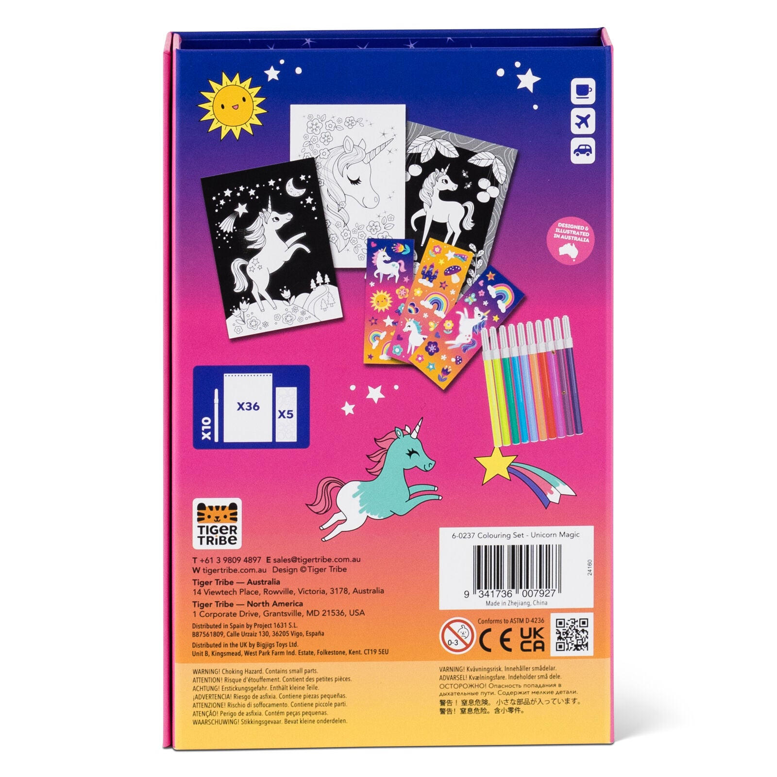 Unicorn Magic Colouring Set for Kids Spotty Dot Toys