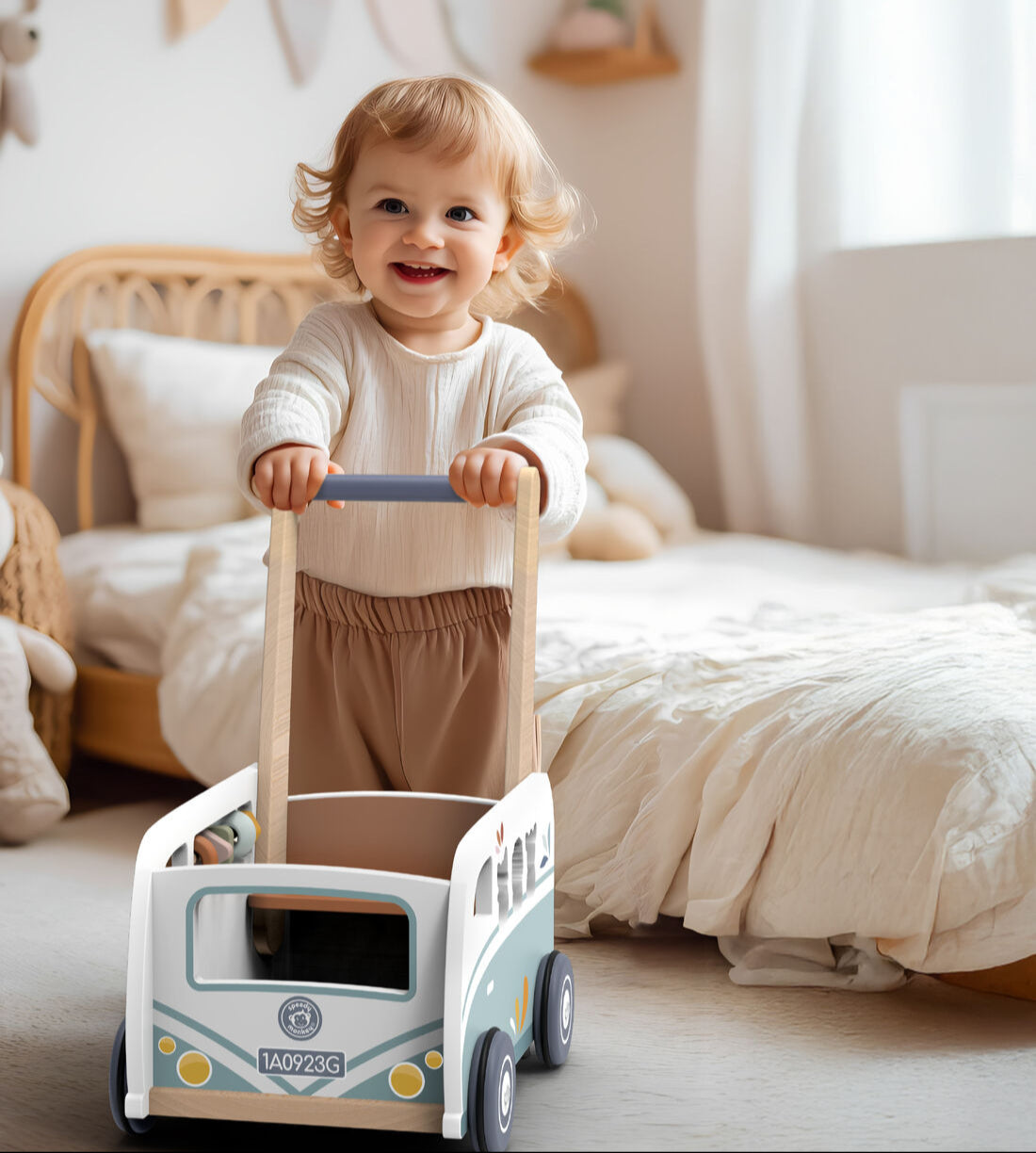 Van Multi Activity Walker Spotty Dot Toys