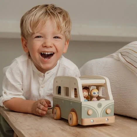 Vintage Camper Van Spotty Dot Toys
