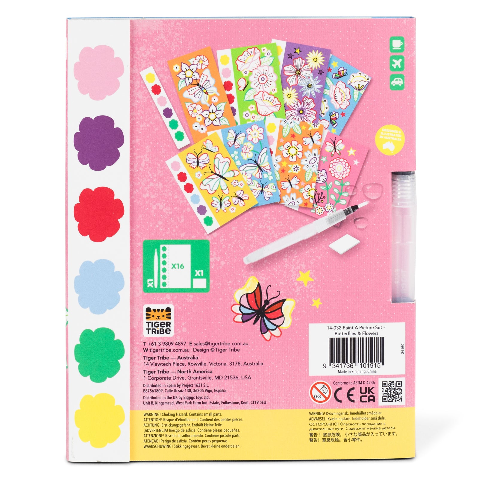 Paint a Picture Set Butterflies & Flowers - Spotty Dot