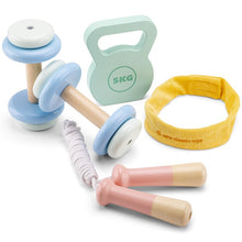 Load image into Gallery viewer, Pretend Play Fitness Set - Spotty Dot Toys
