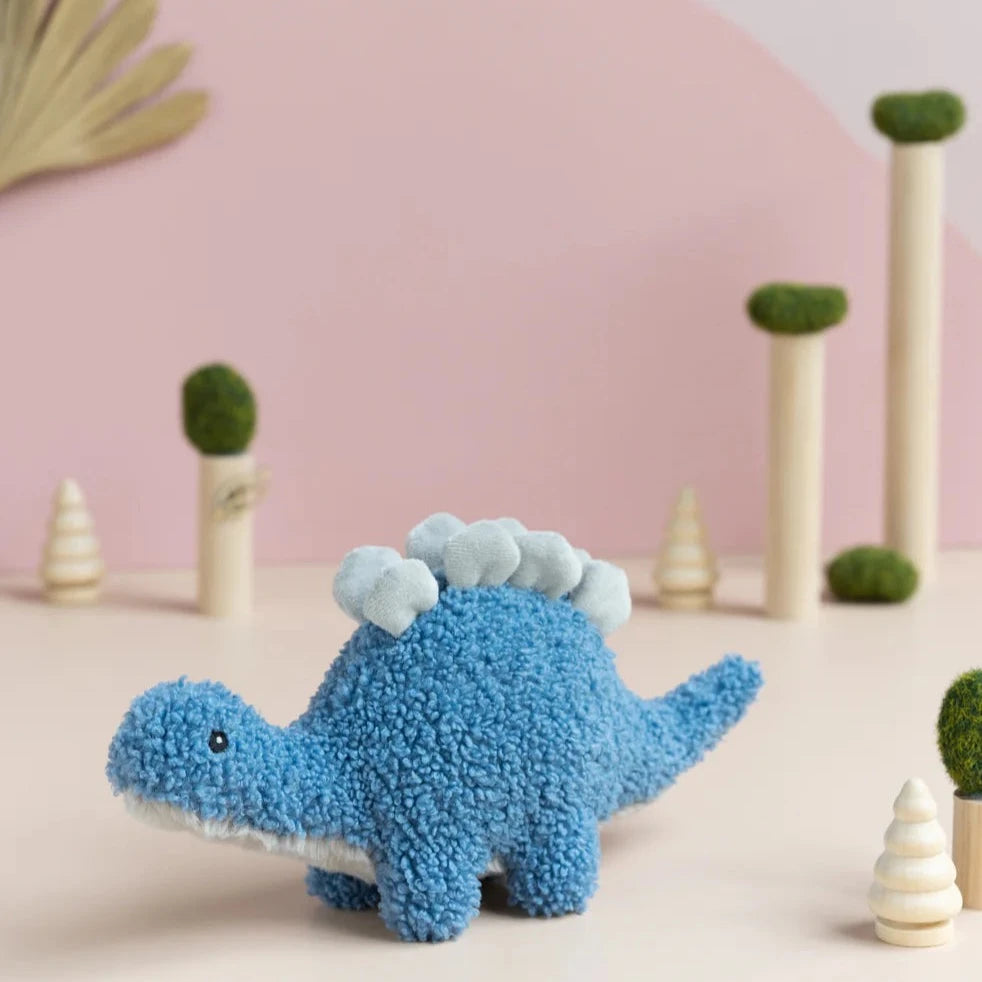 Baby Stu Blue Stegosaurus - Spotty Dot Toys