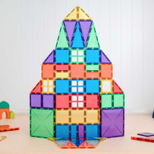 Load image into Gallery viewer, Connetix 102 pce Rainbow Magnetic Tiles Pack - Spotty Dot Toys
