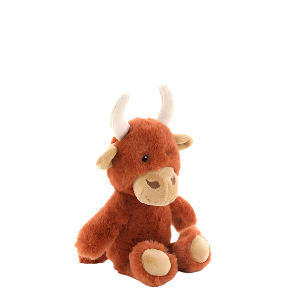 Henry Highland Cow Rattle Spotty Dot Baby