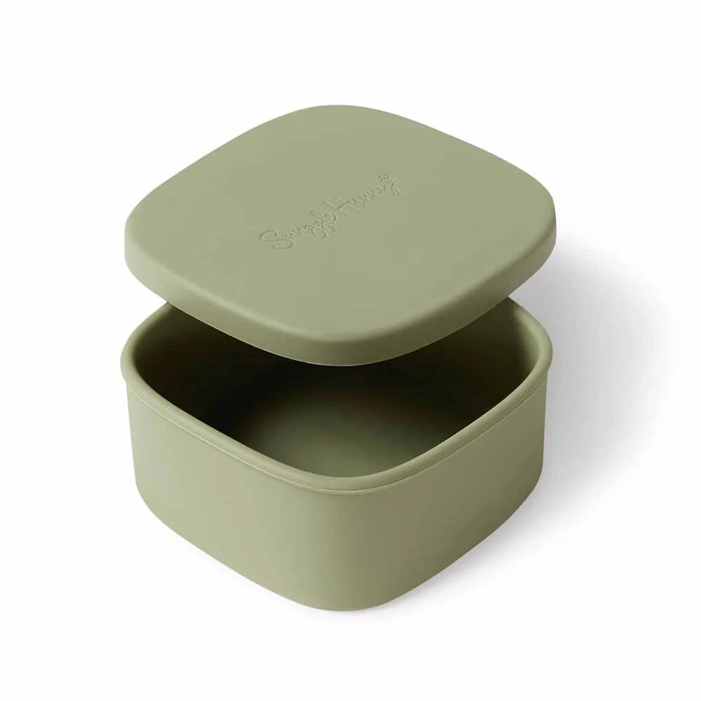 Snuggle Hunny Silicone Snack Box Dewkist Spotty Dot Baby