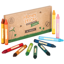 Load image into Gallery viewer, Honeysticks Jumbo Beeswax Crayons - Spotty Dot AU
