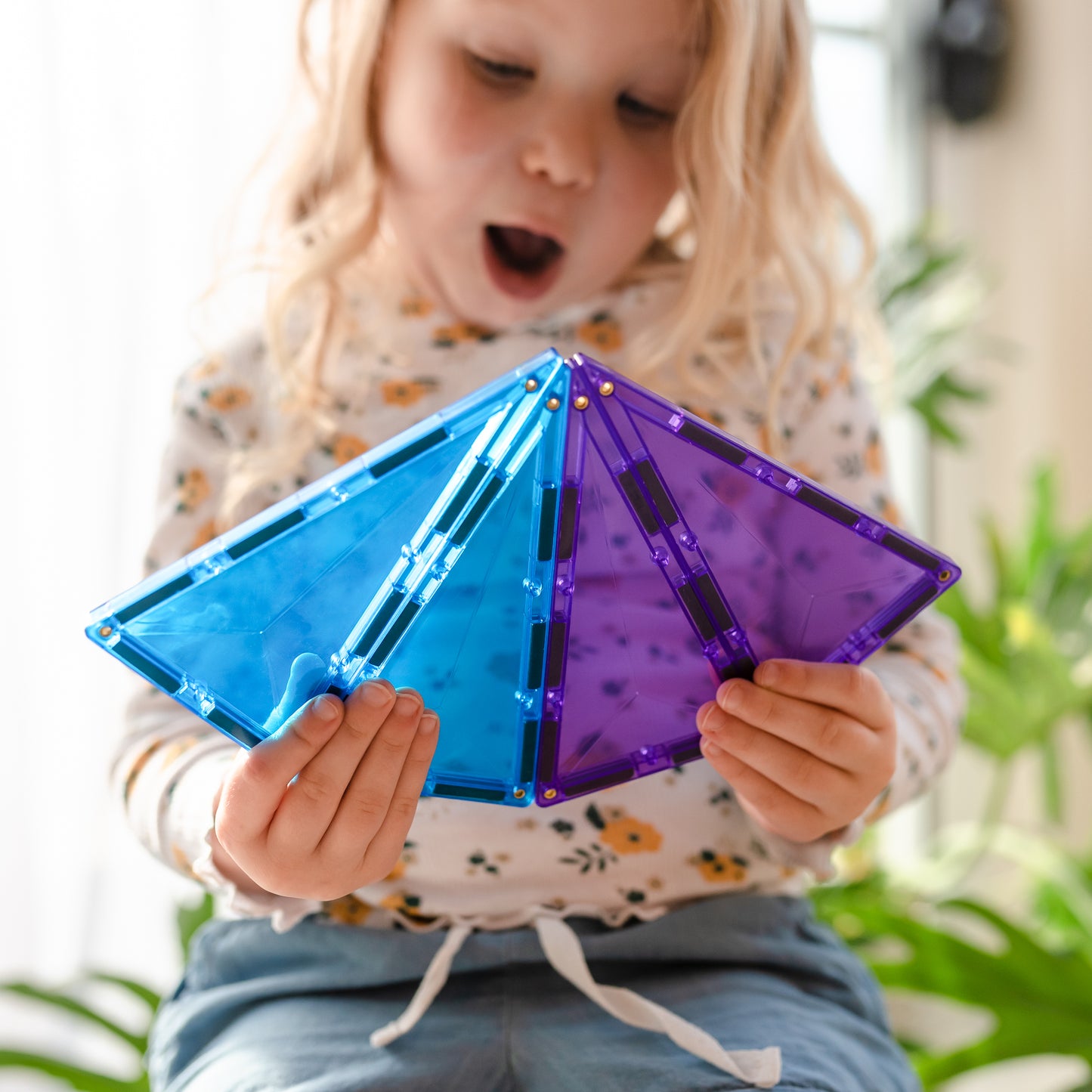 30 Piece Geometry Pack - Connetix Magnetic Tiles